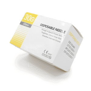 aguja hipodérmica desechable - insumos médicos