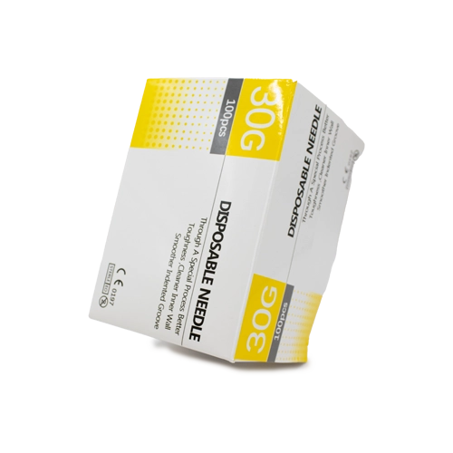 agujas estériles desechables