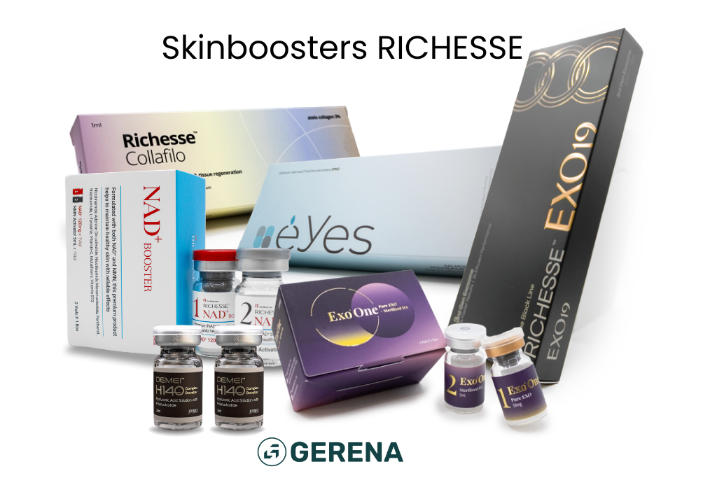 Richesse: los mejores skinboosters del mercado con PDRN, NAD+ y Bioactivos