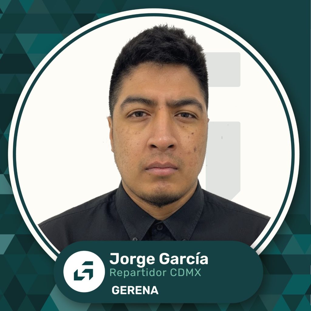 JORGUE REPARTIDOR DE GERENA CDMX