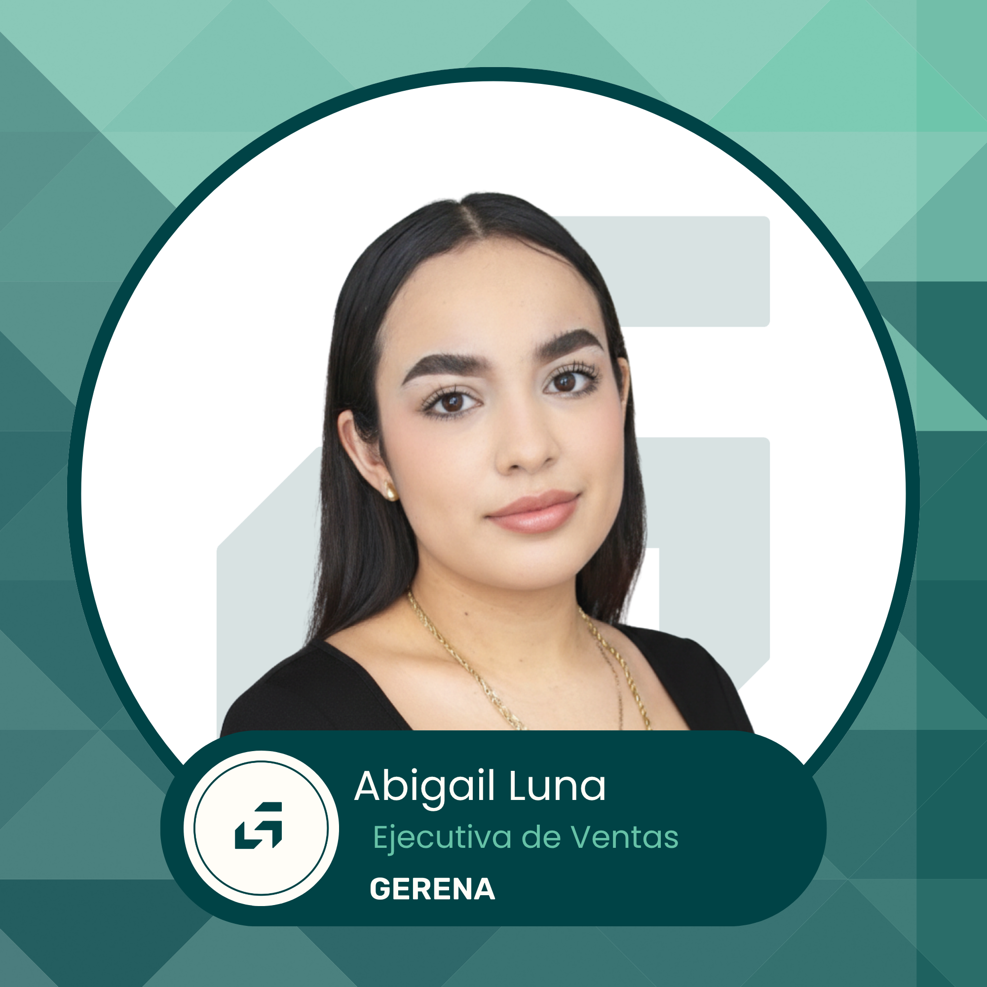 ejecutiva de ventas Abigail Luna