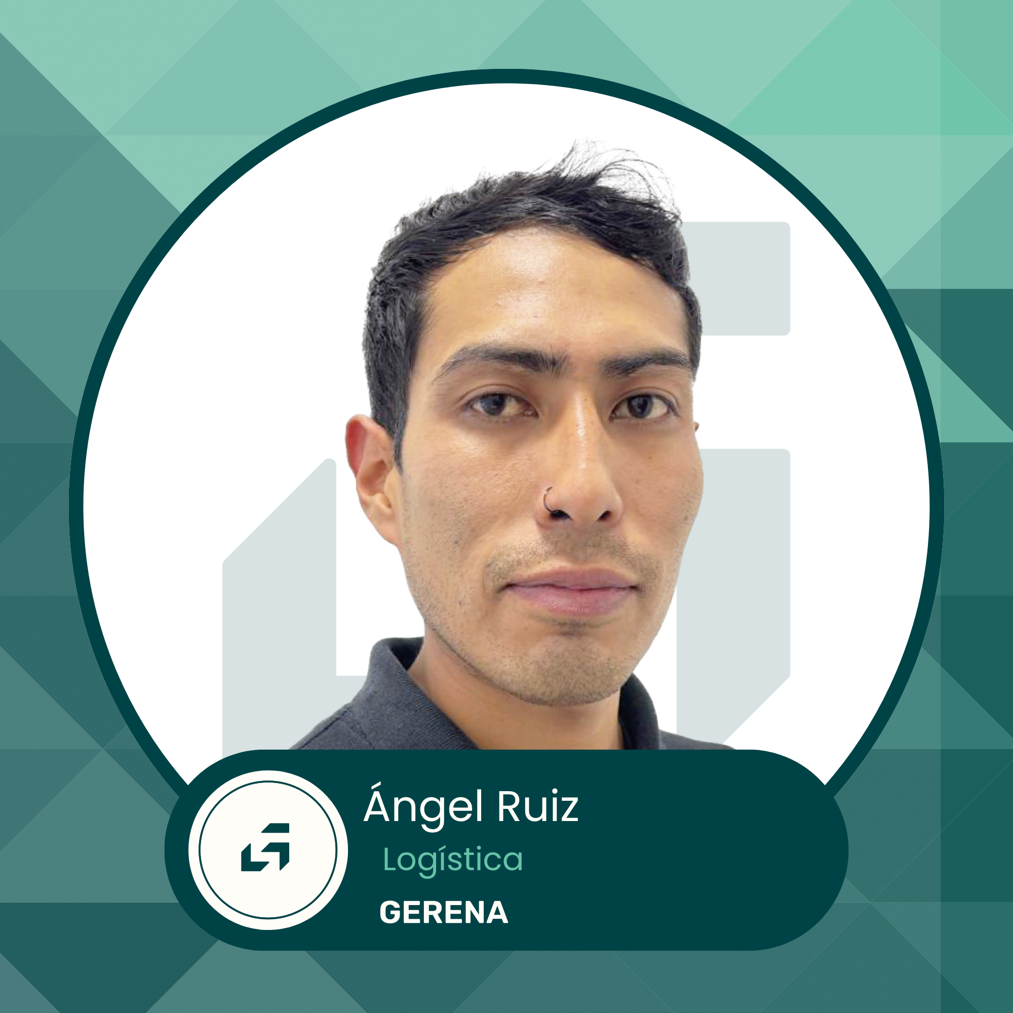Ángel Ruíz Encargado de Logística