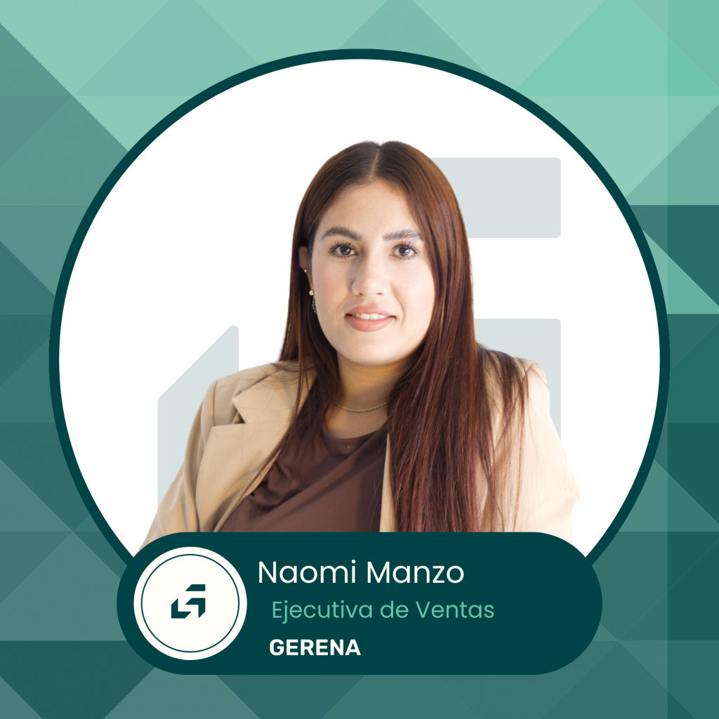 Naomi Manzo Ejecutiva de Ventas