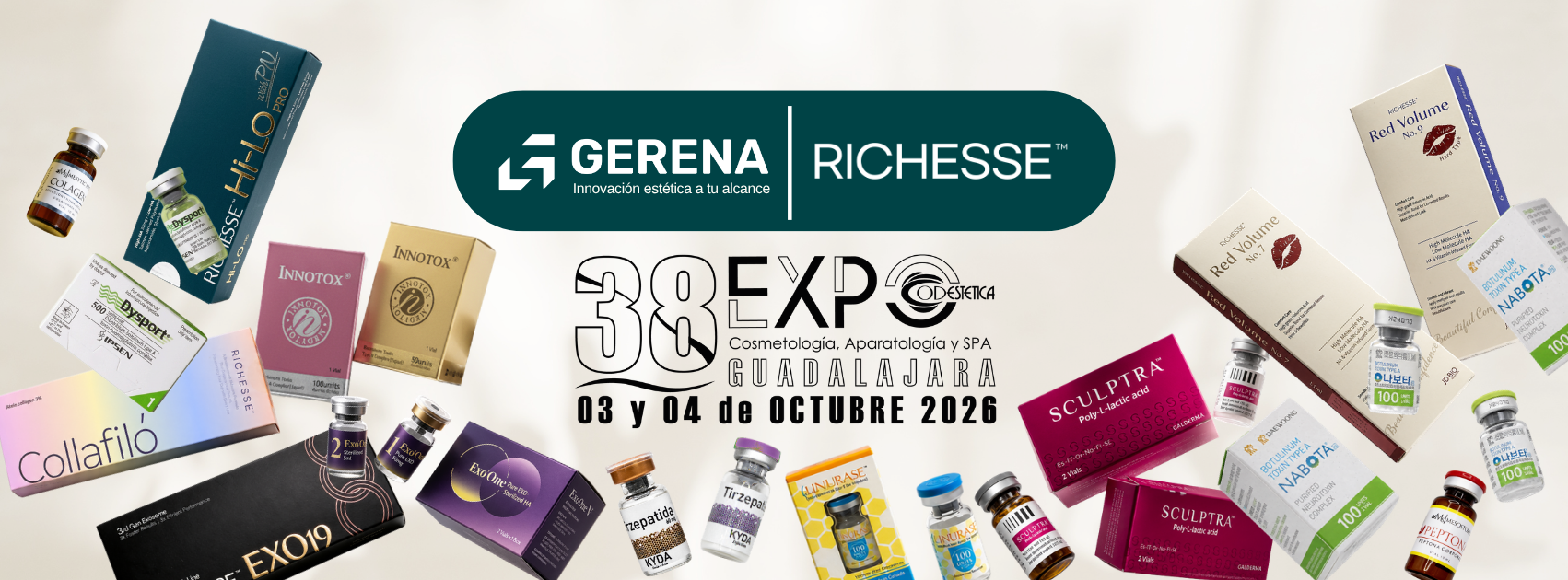distribuidores oficiales y exlcusivos de RICHESSE en México